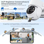 Kit Guardián Pro Solar WiFi Doble Visión