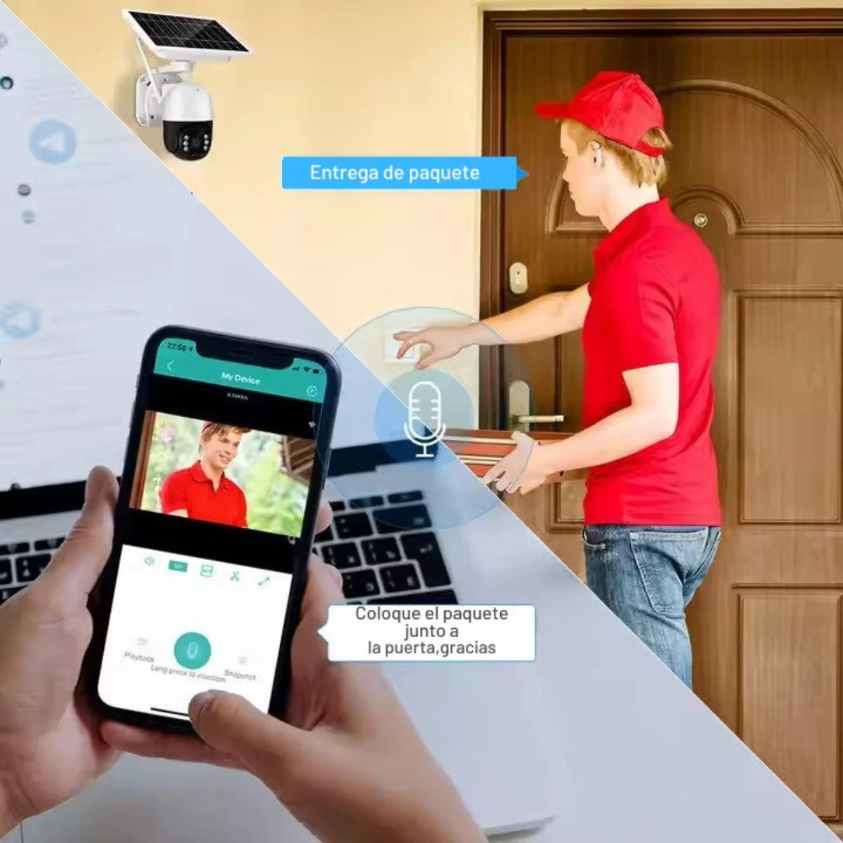 Kit Centinela 4G con Chip de teléfono